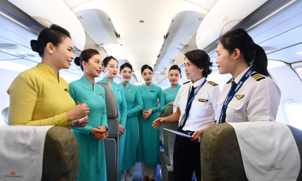 Vietnam Airlines đứng đầu danh sách về tiêu chí chất lượng sản phẩm