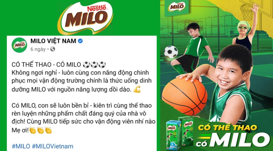 Quảng cáo là gì: Quảng cáo của Milo